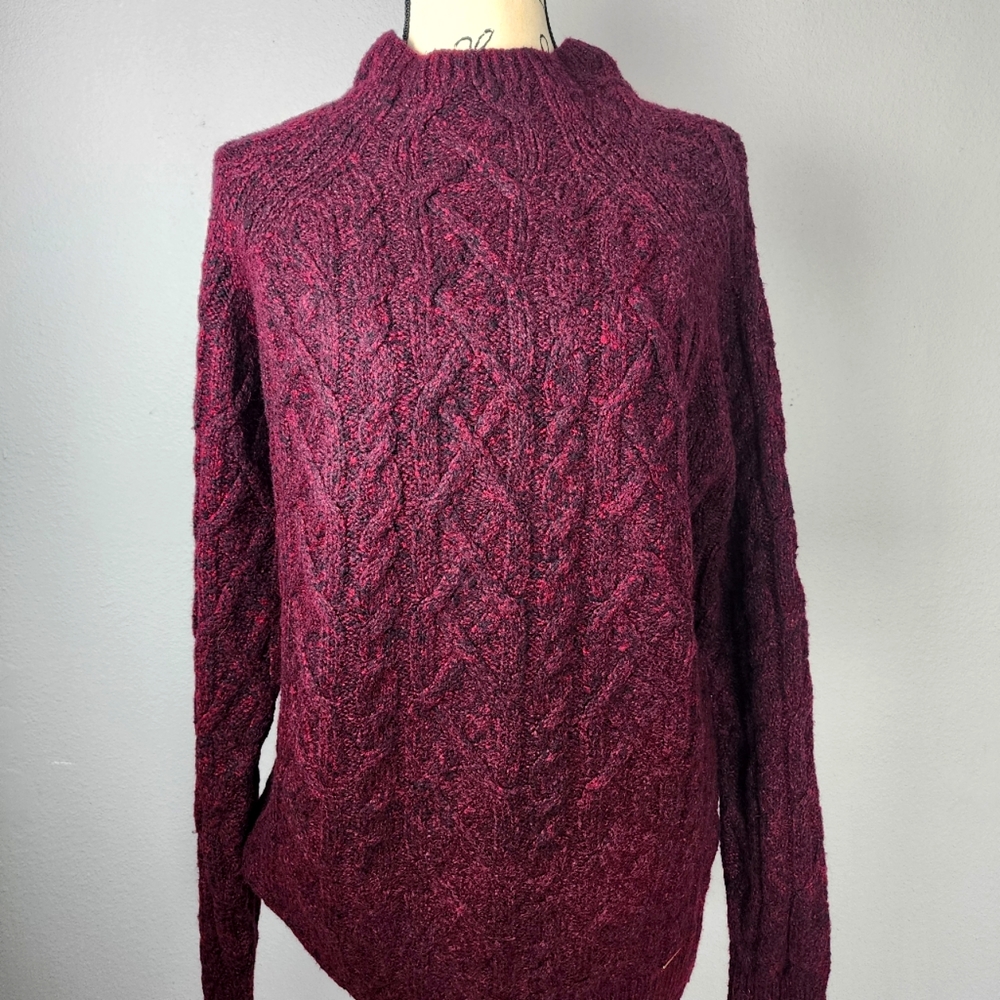 Michael  Michael Kors sweater, burgundy. Large